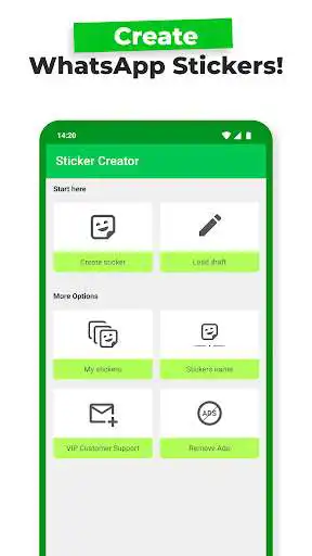 Play Sticker Maker - WAStickers as an online game Sticker Maker - WAStickers with UptoPlay