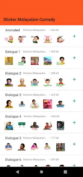 Play Sticker Malayalam Comedy as an online game Sticker Malayalam Comedy with UptoPlay