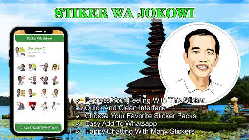 Play Sticker Pak Jokowi as an online game Sticker Pak Jokowi with UptoPlay