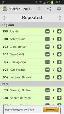 Play Stickers - 2014 World Soccer