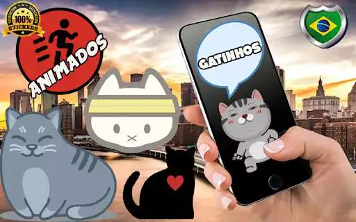 Play Stickers Animados Brasil as an online game Stickers Animados Brasil with UptoPlay