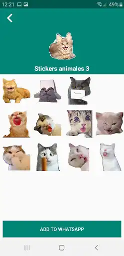 Play Stickers Animales 2021 as an online game Stickers Animales 2021 with UptoPlay