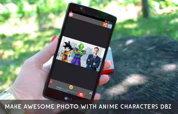 Play Stickers Anime Editor for DBZ