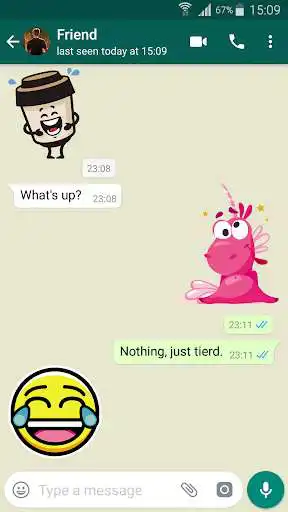 Play APK Stickers App - stickers and emojis  and enjoy Stickers App - stickers and emojis with UptoPlay com.stickerapps.stickersapp