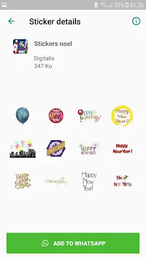 Play Stickers Christmas 2021 WAStickerApps as an online game Stickers Christmas 2021 WAStickerApps with UptoPlay