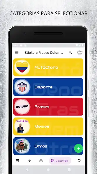 Play Stickers Colombianos para chat as an online game Stickers Colombianos para chat with UptoPlay