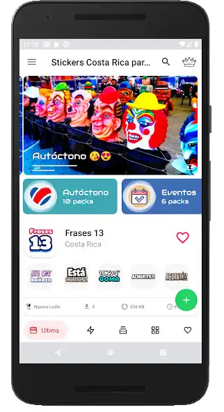Play Stickers Costa Rica WASticker  and enjoy Stickers Costa Rica WASticker with UptoPlay