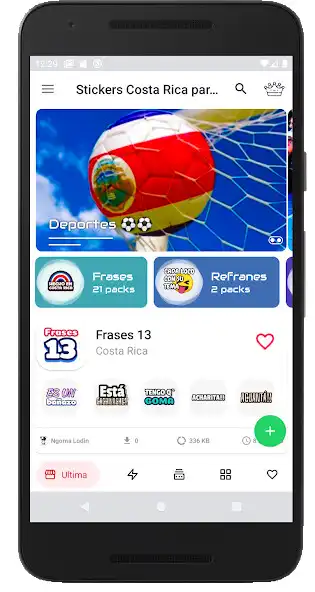 Play Stickers Costa Rica WASticker as an online game Stickers Costa Rica WASticker with UptoPlay