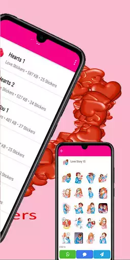 Play Stickers de amor as an online game Stickers de amor with UptoPlay