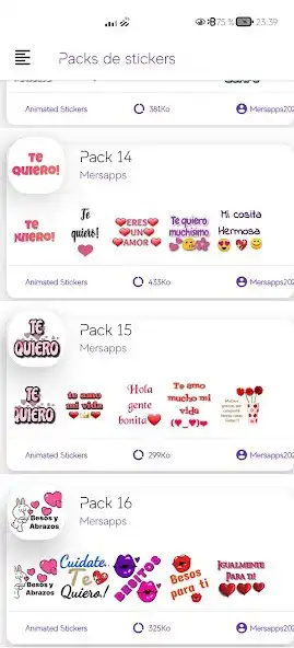 Play Stickers De Amor- wastickers as an online game Stickers De Amor- wastickers with UptoPlay