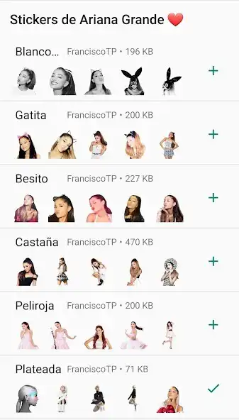 Play Stickers de Ariana Grande  and enjoy Stickers de Ariana Grande with UptoPlay