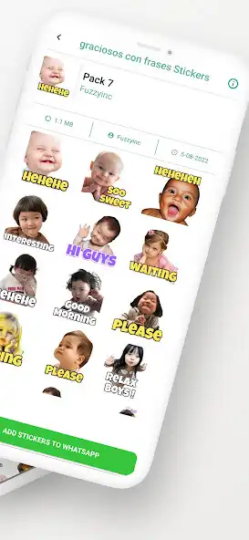 Play Stickers de Bebés Graciosos as an online game Stickers de Bebés Graciosos with UptoPlay