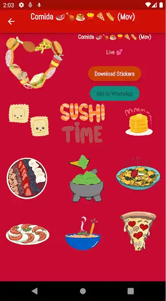 Play Stickers de Comidas Deliciosas as an online game Stickers de Comidas Deliciosas with UptoPlay