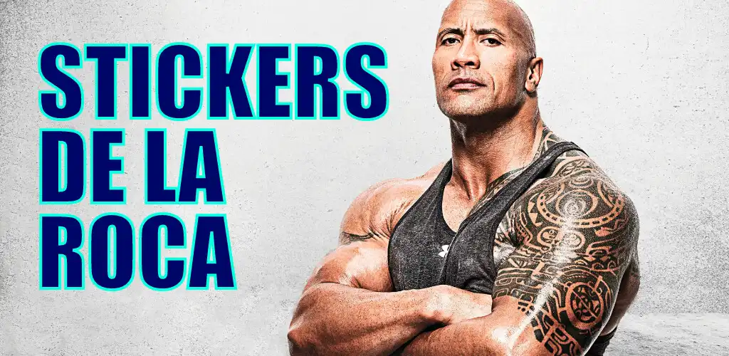 Play Stickers de Dwayne Johnson  and enjoy Stickers de Dwayne Johnson with UptoPlay