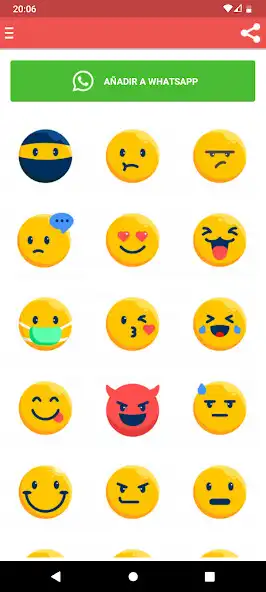 Play Stickers de emojis as an online game Stickers de emojis with UptoPlay