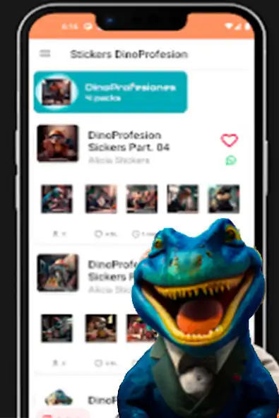 Play Stickers Dino Professions as an online game Stickers Dino Professions with UptoPlay