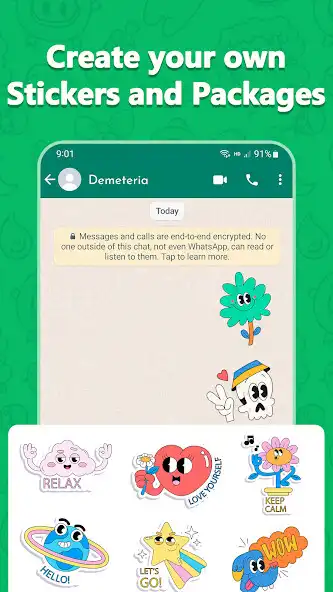Play Stickers Emoji for WApp as an online game Stickers Emoji for WApp with UptoPlay