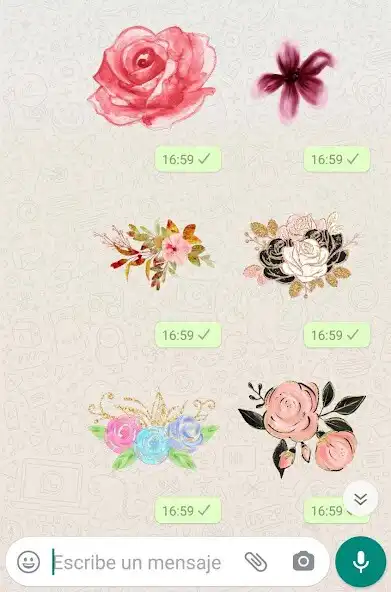 Play stickers Flores whatsap  and enjoy stickers Flores whatsap with UptoPlay