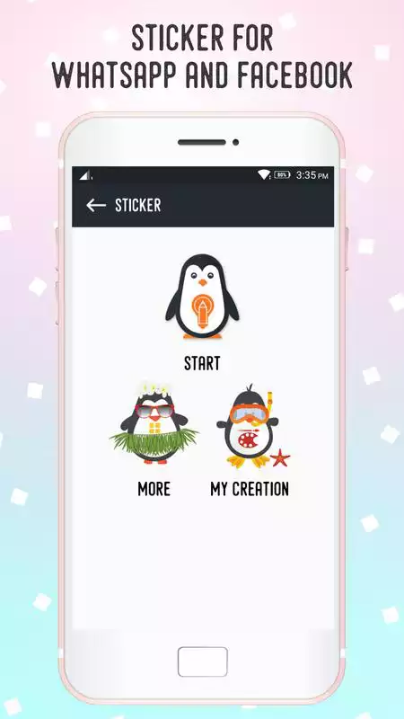 Play Stickers For WhatsApp  Facebook - emoji emotions
