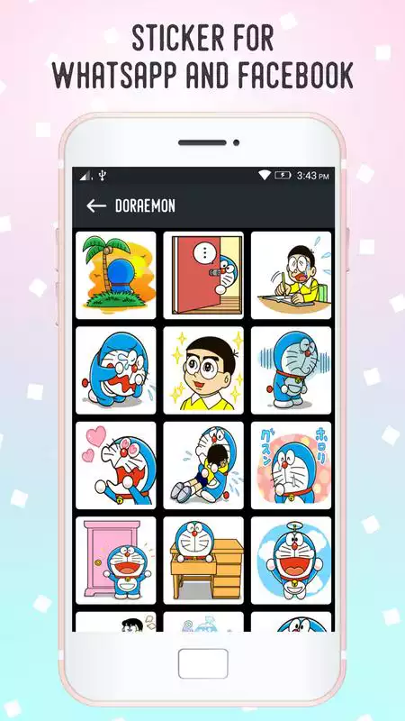 Play Stickers For WhatsApp  Facebook - emoji emotions