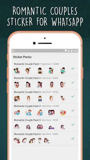 Play Stickers Funny Couple Love Romance WAStickerApps as an online game Stickers Funny Couple Love Romance WAStickerApps with UptoPlay