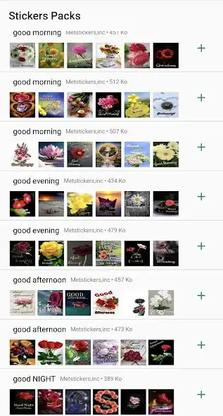 Play stickers good morning flowers  and enjoy stickers good morning flowers with UptoPlay