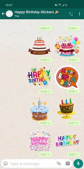 Play Stickers Happy Birthday - WAStickerApps Birthday as an online game Stickers Happy Birthday - WAStickerApps Birthday with UptoPlay