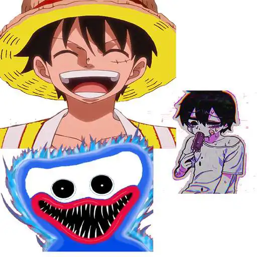 Play Stickers huggy wuggy anime APK