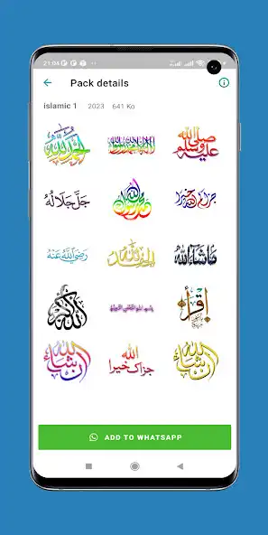 Play Stickers Islamic _ WASticker as an online game Stickers Islamic _ WASticker with UptoPlay