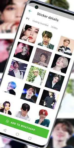 Play Stickers KPOP - WAStickerApps as an online game Stickers KPOP - WAStickerApps with UptoPlay