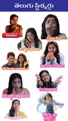 Play Stickers mama - Telugu stickers for WhatsApp as an online game Stickers mama - Telugu stickers for WhatsApp with UptoPlay