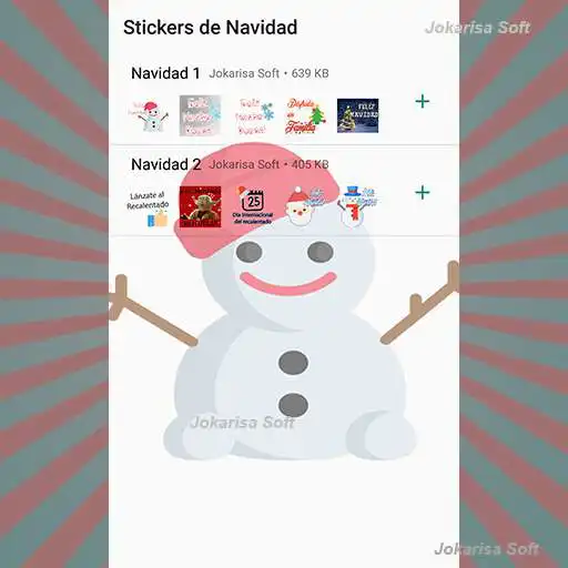 Play Stickers Navidad as an online game Stickers Navidad with UptoPlay
