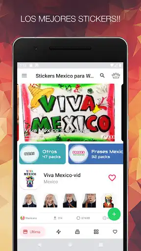 Play Stickers of Mexico for WhatsApp - WAStickerApps as an online game Stickers of Mexico for WhatsApp - WAStickerApps with UptoPlay