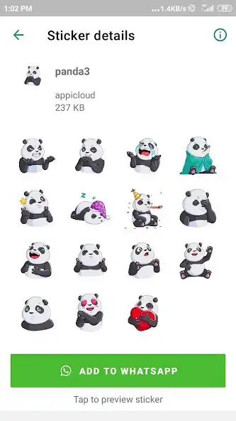 Play Stickers panda WASticker  and enjoy Stickers panda WASticker with UptoPlay