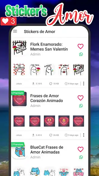 Play Stickers Para Enamorados WA  and enjoy Stickers Para Enamorados WA with UptoPlay