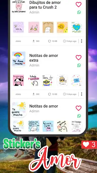 Play Stickers Para Enamorados WA as an online game Stickers Para Enamorados WA with UptoPlay
