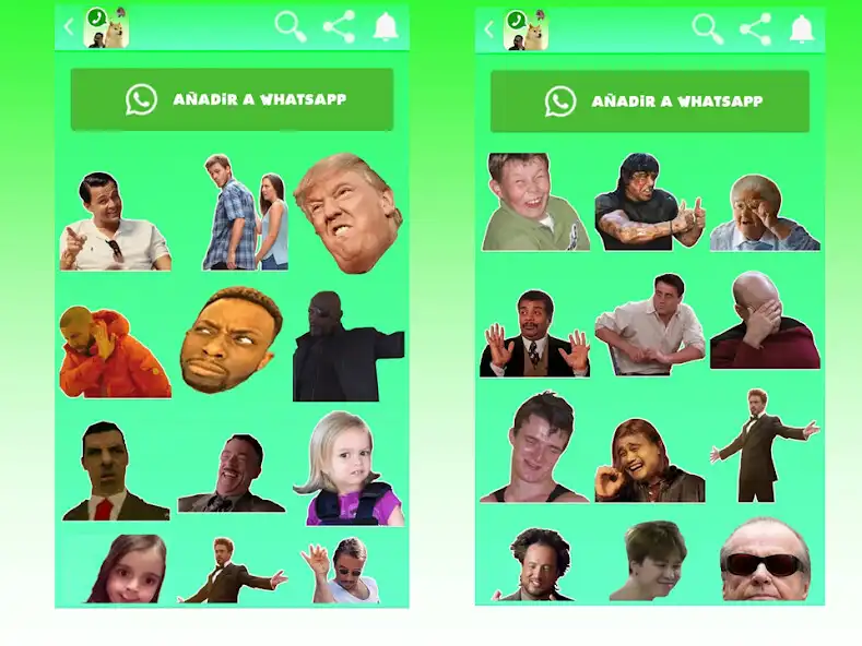 Play Stickers para whatsap Memes2 as an online game Stickers para whatsap Memes2 with UptoPlay