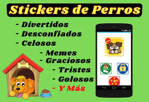 Play Stickers Para WhatsApp De Perros WAStickerApps DOG  and enjoy Stickers Para WhatsApp De Perros WAStickerApps DOG with UptoPlay