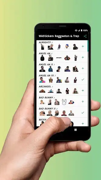 Play Stickers Reggaeton  Trap as an online game Stickers Reggaeton  Trap with UptoPlay