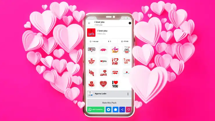 Play stickers romantic animated as an online game stickers romantic animated with UptoPlay