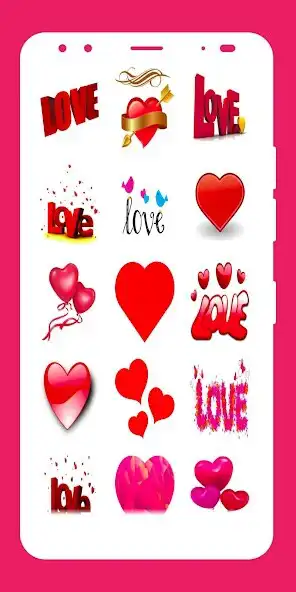 Play Stickers  Romantic for WA as an online game Stickers  Romantic for WA with UptoPlay