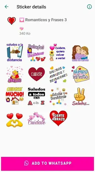 Play Stickers Romanticos WASticker as an online game Stickers Romanticos WASticker with UptoPlay