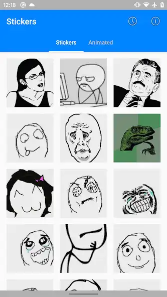 Play Stickers - Share Meme Emotions to Messaging apps  and enjoy Stickers - Share Meme Emotions to Messaging apps with UptoPlay