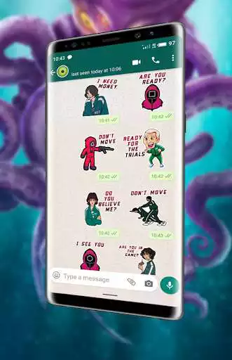 Play Stickers Squid Game  and enjoy Stickers Squid Game with UptoPlay