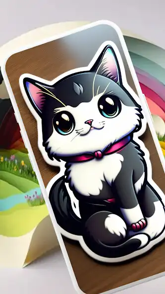 Play Sticker Style Wallpaper Kawaii as an online game Sticker Style Wallpaper Kawaii with UptoPlay