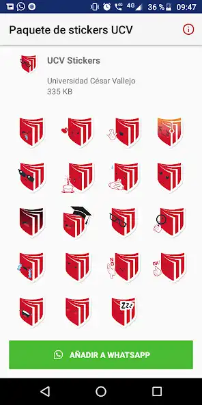 Play Stickers UCV  and enjoy Stickers UCV with UptoPlay