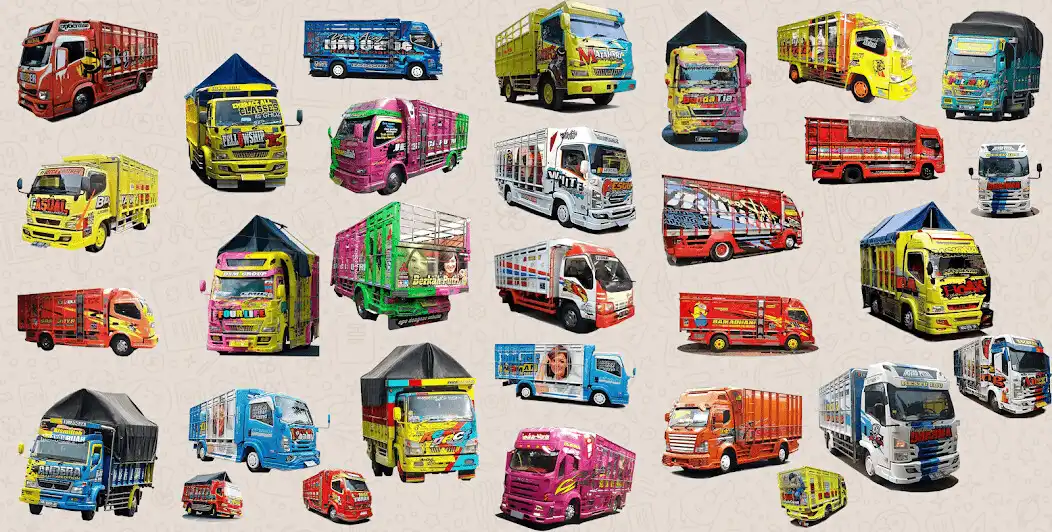 Play Sticker Truk Modif Oleng WA  and enjoy Sticker Truk Modif Oleng WA with UptoPlay