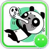 Free play online Stickey Act Cute Panda Face APK