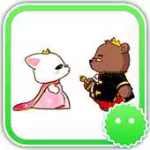 Free play online Stickey Acting Bear and Cat APK
