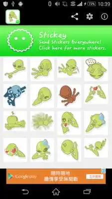 Play Stickey Alien